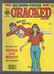 Cracked Magazine No 158 March 1978 SB Mork And Mindy Has Poster