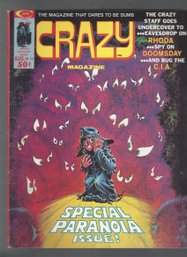 Crazy Magazine No 12 Aug 1975 The Magazine That Dares To Be Dumb Special Paranoia Issue SB