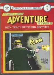 Dragon Lady Press No 6 Thrilling Adventure Strips Dick Tracy Meets Big Brother Oct 1986 SB