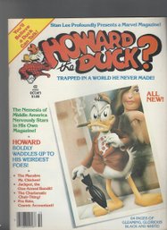 Howard The Duck Trapped In A World He Never Made Vol 1 No 1 Oct 1979 SB Marvel Magazine