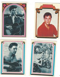 Lot Of Four Elvis 1978 Boxcar Trading Cards No 19 22 30 33