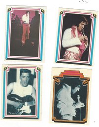Lot Of Four Elvis 1978 Boxcar Trading Cards No 11 21 23 32