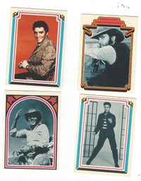 Lot Of Four Elvis 1978 Boxcar Trading Cards No 12 14 15 18