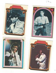 Lot Of Four Elvis 1978 Boxcar Trading Cards No 10 13 16 17