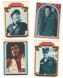Lot Of Four Elvis 1978 Boxcar Trading Cards No 40 41 46 51
