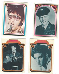 Lot Of Four Elvis 1978 Boxcar Trading Cards No 43 44 52 53
