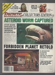 Fantastic Films No 21 Vol 3 No 6 Jan 1981 SB Asteroid Worm Captured Forbidden Planet Retold