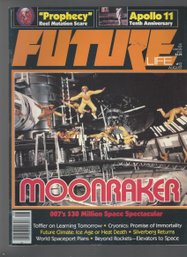 Future Life No 12 Aug 1979 SB Moonraker Prophecy Apollo 11 Cryonics Future Climate Elevators To Space