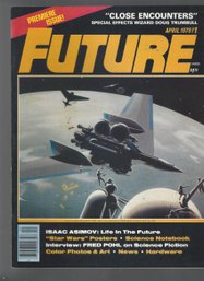Future No 1 April 1978 Premiere Issue SB Close Encounters Isaac Asimov Life In The Future