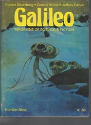 Galileo Magazine Of Science Fiction July 1978 No. 9 Robert Silverberg Connie Willis Jeffrey Carver
