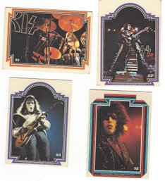 Lot Of Four Kiss Trading Cards No 52 61 62 63