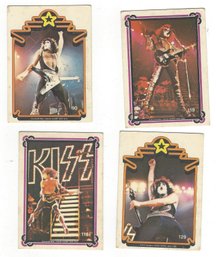Lot Of Four Kiss Trading Cards No 90 118 119 129