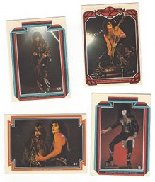 Lot Of Four Kiss Trading Cards No 1 6 14 41