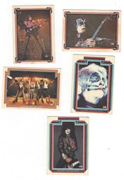 Lot Of Five Kiss Trading Cards No 51 54 59 68 121