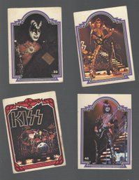 Lot Of Four Kiss Trading Cards No 32 33 47 48