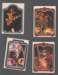 Lot Of Four Kiss Trading Cards No 5 8 17 18