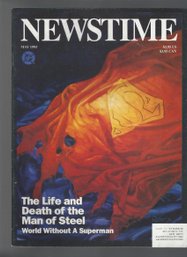 Newstime May 1993 The Life And Death Of The Man Of Steel World Without A Superman