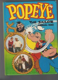 Popeye The Sailor Annual 1982 HB