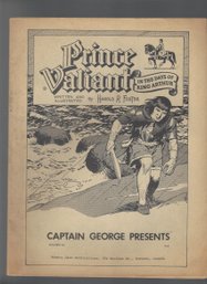 Captain George Presents No 46 Prince Valiant In The Days Of King Arthur By Harold R Foster Canada Pub