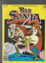 Marvel Super Special Vol 1 No 38 1985 Red Sonja SB Comics Adaptation