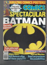 Comics Scene No 1 SB 1989 Amazing Posters Spectacular Batman