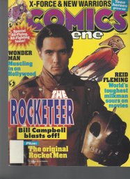 Comics Scene No 20 Aug 1991 SB Rocketeer X-force Wonder Man Special All Flying And Fighting Issue