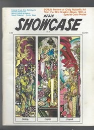 The Comic Times Media Showcase Vol 1 No 7 July 1981 SB Special Color Poster