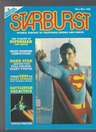 Starburst Vol 1 No 5 Dec 1978 SB Superman Battlestar Galactica Dark Star 2001 Silent Running