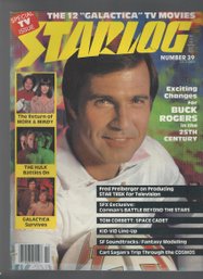 Starlog No 39 Oct 1980 SB Special TV Issue Mork Mindy Buck Rogers Hulk Galactica Star Trek