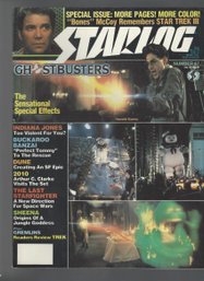 Starlog No 87 Oct 1984 SB Ghostbusters Indiana Jones Buckaroo Banzai Dune Last Starfighter Sheena