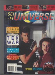 Sci Fi Universe No 6 April 1995 Tek War Virtual Reality 6 Million Dollar Man Cybertainment And More SB