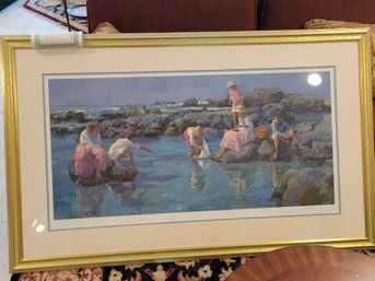 Don Hatfield 'The Sailboat' American Impressionist Serigraph Art Framed Hors Commerce HC Numbered 11/20 - 6