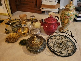 Large Mixed Estate Lot Of Decorative Barware Glassware Kitchen Goods Tableware Miscellaneous #2 - 77
