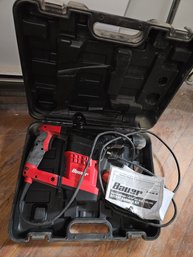 Bauer SDS Variable Speed Pro Rotary Hammer Drill Kit 120v 1643E-B Tested Works Great - 13