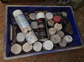 Enamel Latex Acrylic Spray Paint Can Lot - 82