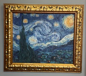 Brushstrokes Collection Vincent Van Gogh 'starry Night' Painting Impressionist