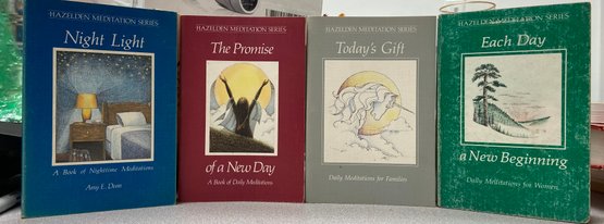 Lot Of 4. Hazelden Meditation Series Softcover Books