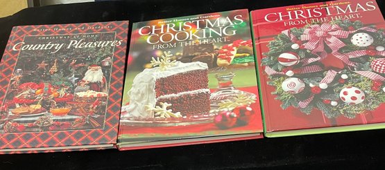 Three Christmas Craft And Recipe Books