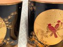 Vintage Ornate Asian Bookends