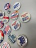 Political Pinbacks Nixon, Ross, Perot, Chafee, Reagan Pins And Buttons. .