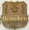 Two 1983 Heineken Bar Signs - Man Cave Decor