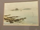 Watercolor, Painting R. Larese Foggy Morning Stoney Creek Signed / Numbered
