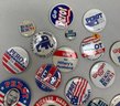 Political Pinbacks Nixon, Ross, Perot, Chafee, Reagan Pins And Buttons. .