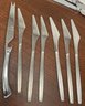 Stainless Steel Flatware Sheffield, Six Dinner Knives