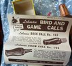 Lohmans Bird And Game Call Vintage 1960s Handmade In Box