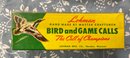 Lohmans Bird And Game Call Vintage 1960s Handmade In Box