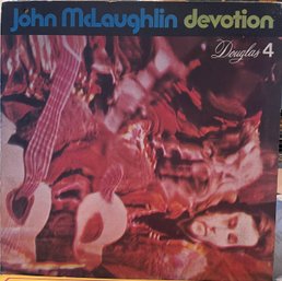 John McLaughlin Devotion Gatefold Douglas 4 Record Lp Vinyl