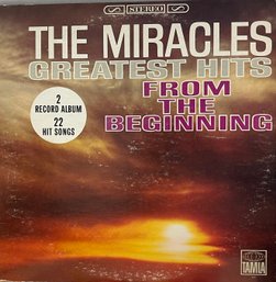 The Miracles Greatest Hits From The Beginning 2 Record Album, LP Vinyl Record