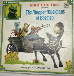 Kermit The Frog Presents Muppet Musicians Of Bremen Record Album Lp Vinyl