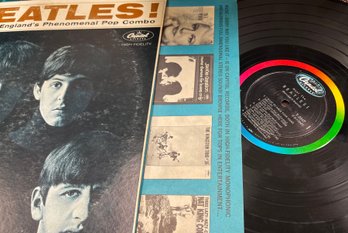 Meet The Beatles T-2047 Record Vinyl Lp